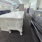 Beautiful alabaster desk carved