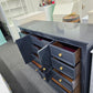 Cindy Crawford dark blue Lacquered dresser