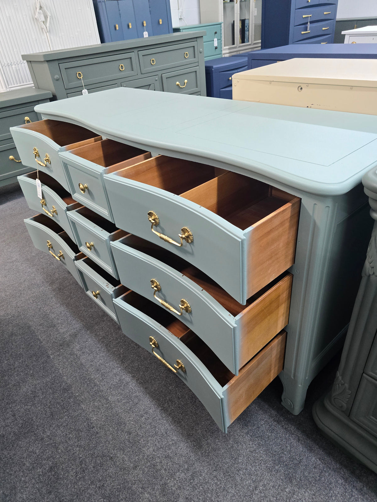 Henredon green super cute dresser