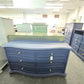 Super cute 6 drawers navy blu3 dresser