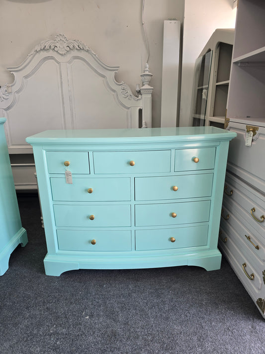 Green lacquer medium dresser