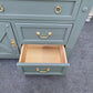 Pewter green farmhouse dresser