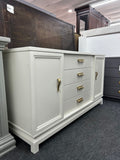 American of Martinsville lacquered cream buffet