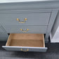 6 drawers green gray classic dresser