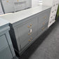 6 drawers green gray classic dresser