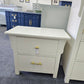 All solid wood creamy nightstand