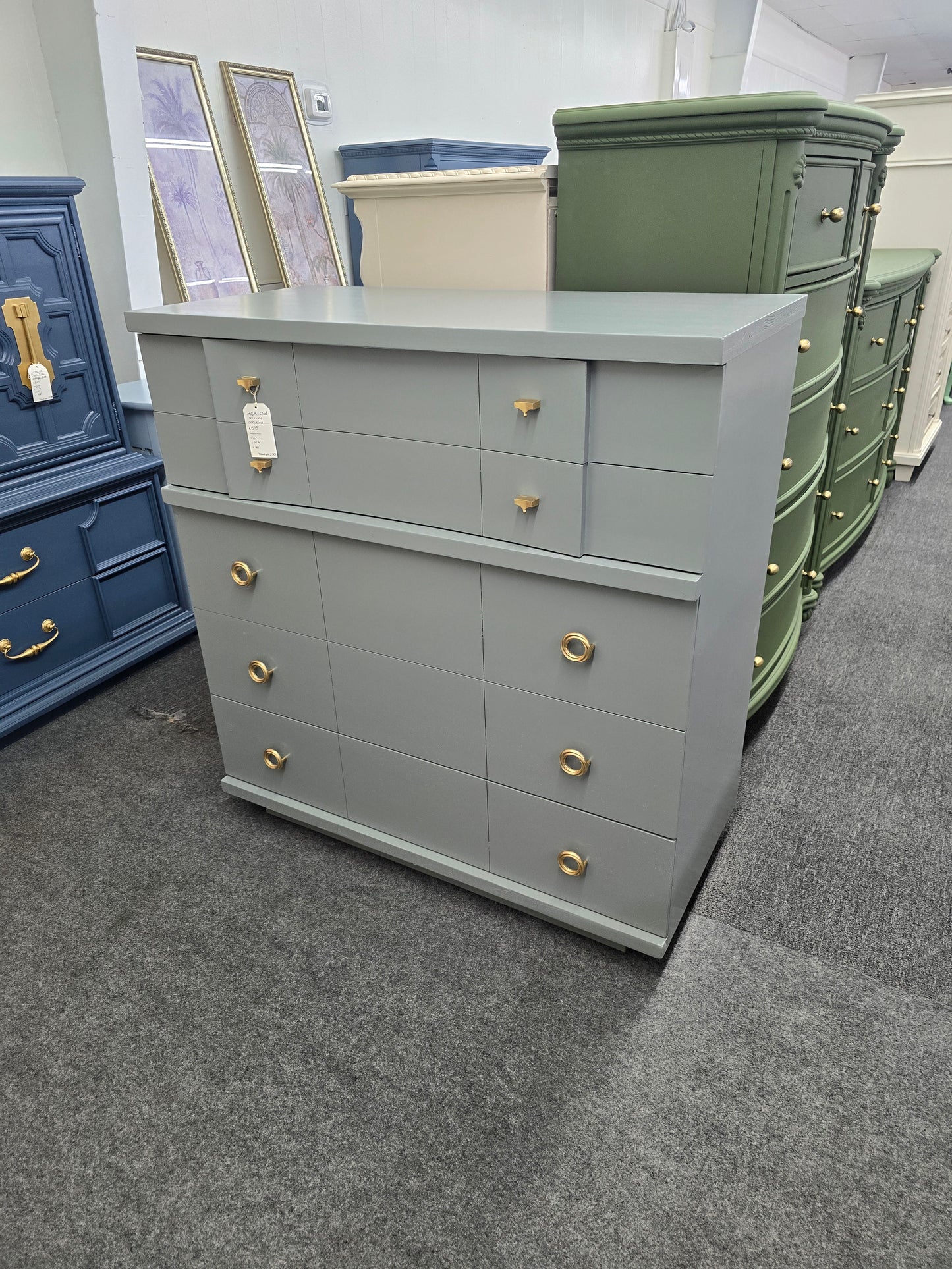 MCM Kent Coffey solid wood chest