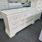 Lexington off white 10 drawers dresser
