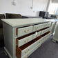 Green vintage 7 drawers dresser