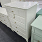 Stanley cream 5 drawers chest