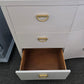 Pale pink 9 drawers dresser
