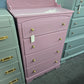 Antique purple chest