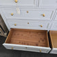 Bassett gray 9 drawers dresser