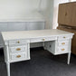 Cute white executive desk