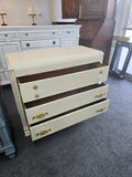 Waterfall Distressed creamy dresser