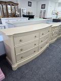 Macadamia 6 big drawers dresser