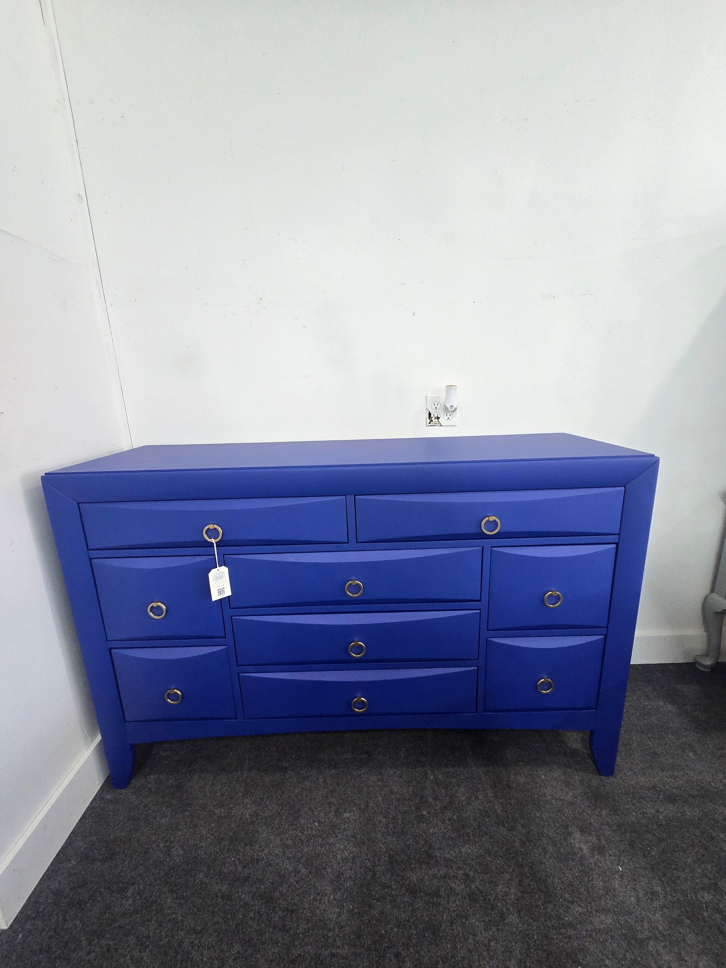 Navy blue gorgeous dresser
