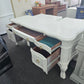 Beautiful alabaster desk carved