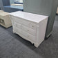 Vintage pale pink 3 drawers dresser