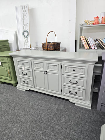 Vintage gray dresser