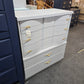 MCM gray/blue chest
