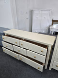 Creamy 7 drawers dresser