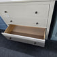 3 drawers off white dresser