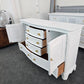 Havertys solid wood white dresser