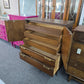 Mid Century Modern solid wood chest
