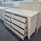 Kathy Ireland alabaster lacquered dresser