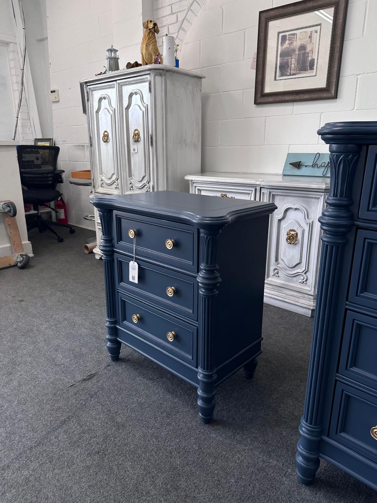 Bassett solid wood nightstand