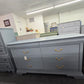 Rivers Edge teal 8 drawers dresser