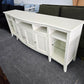 Cream long tv stand