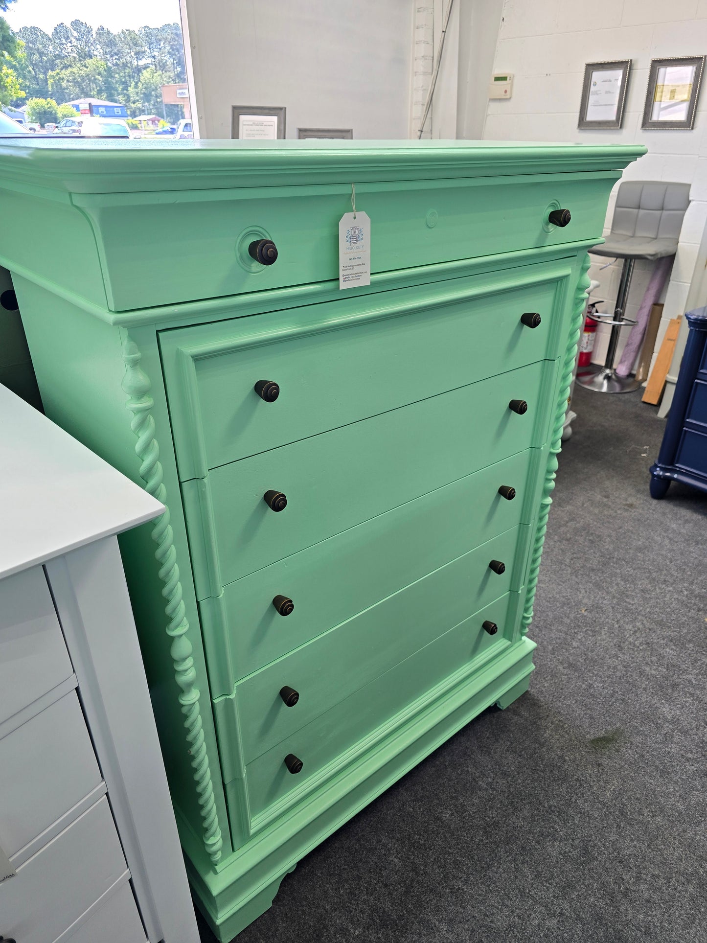 Lexington green chest