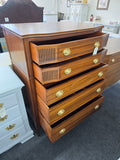 19th century Regency solid wood chest