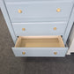 Teal chest with hexagonal knobs