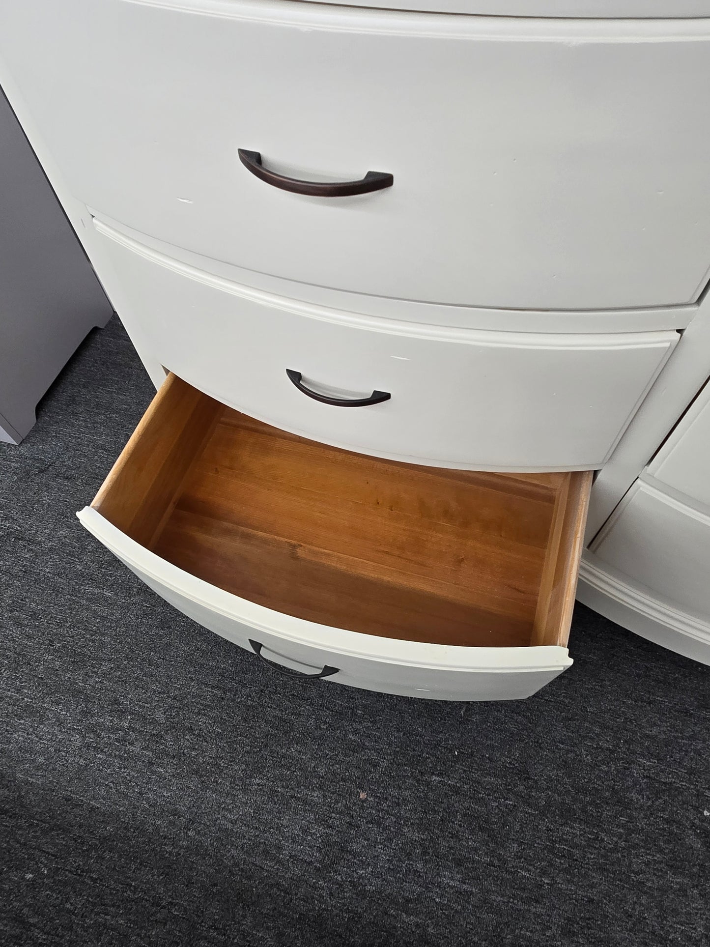 Century destinations solid wood double  chest creamy