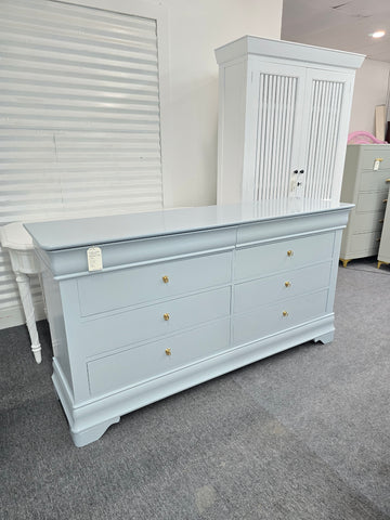 Blue Lacquered SUMTER dresser