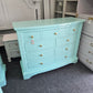 Green lacquer medium dresser