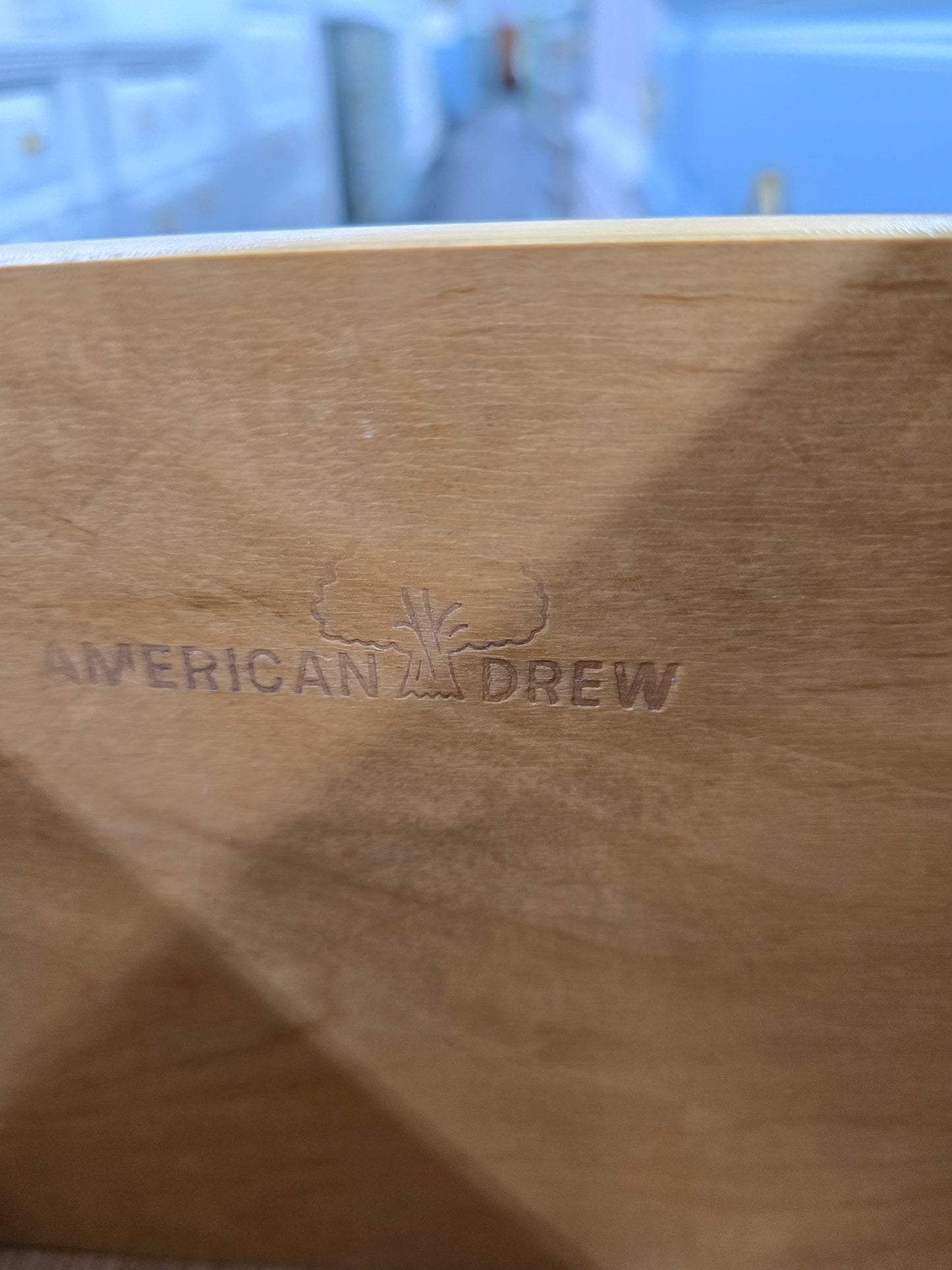 American Drew blue buffet