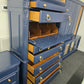 Laura Ashley blue Lacquered tall chest