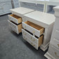 Pennsylvania House pale pink pair of nightstands