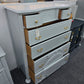 Antique blue Lacquered chest