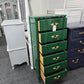 Dixie green lacquered lingerie chest