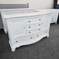 Havertys solid wood white dresser