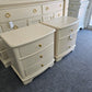 Young America beige  pair of nightstands