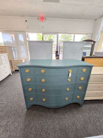 Baker furniture teal dresser