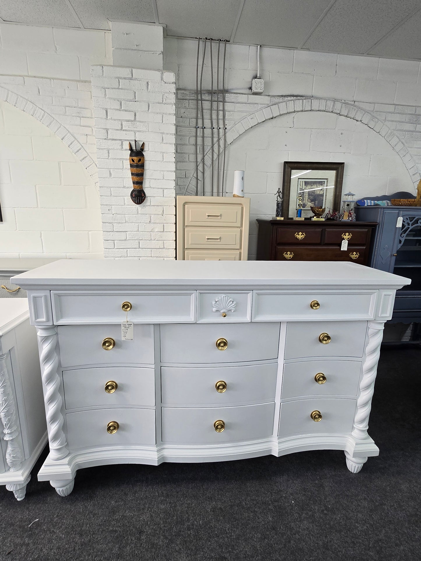 Tommy Bahama white 12 drawers dresser