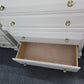 Vintage beige tall chest