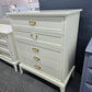 MCM cream lacquered Dixie chest